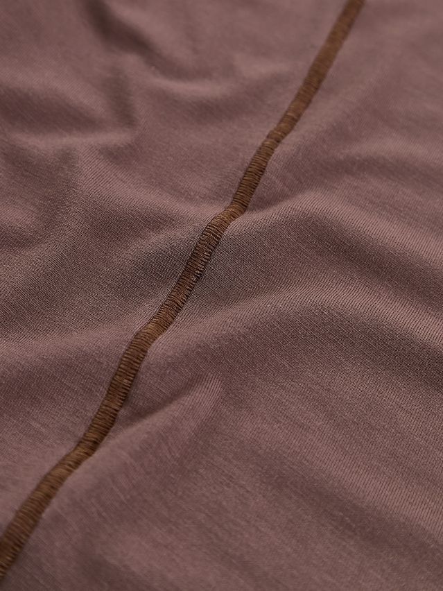 Women's polo neck shirt CONTE LD 3506, s.170-84, chocolate - 8