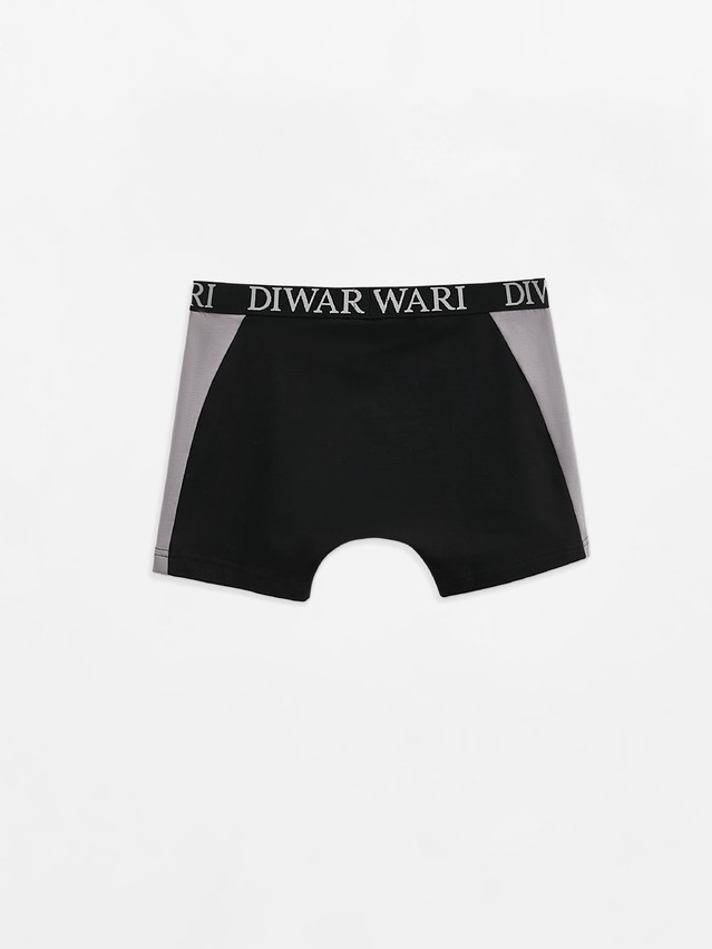 Men's underpants DIWARI BASIC MSH 2733, s.78,82, black-grey - 2