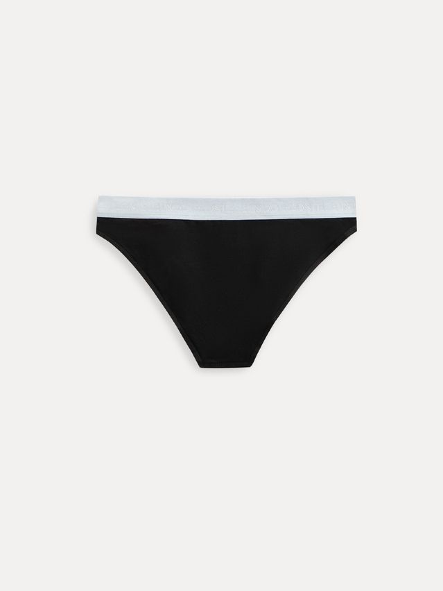 Women's panties CONTE ELEGANT PRINT DOTS LB 2545, s.90, black-grey - 4