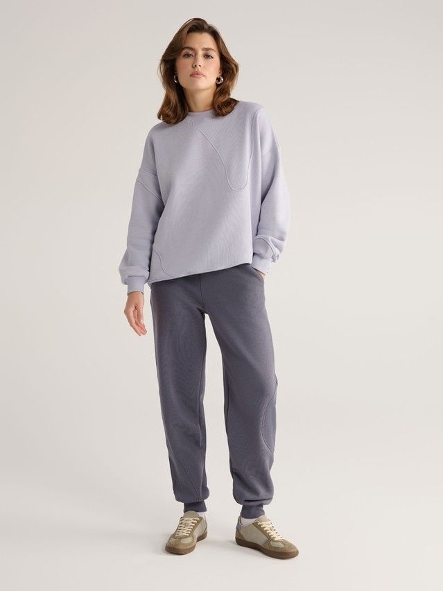 Women's trousers CONTE ELEGANT LBK 2841, s.170-102, graphite - 1