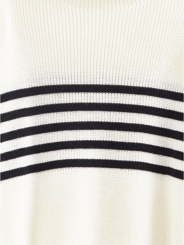 Women's pullover CONTE ELEGANT LDK2425, s.170-84, white-black - 11
