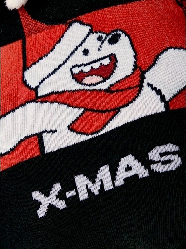 Children's tights CONTE-KIDS NEW YEAR, s.62-74 (12),667 red - 4