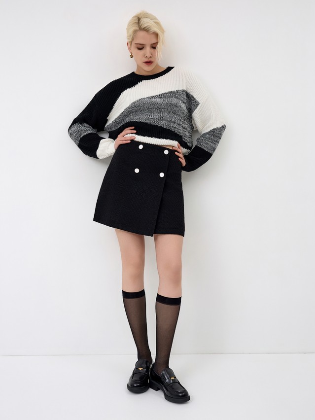 Women's skirt CONTE LU 3274, s.170-90, black - 4