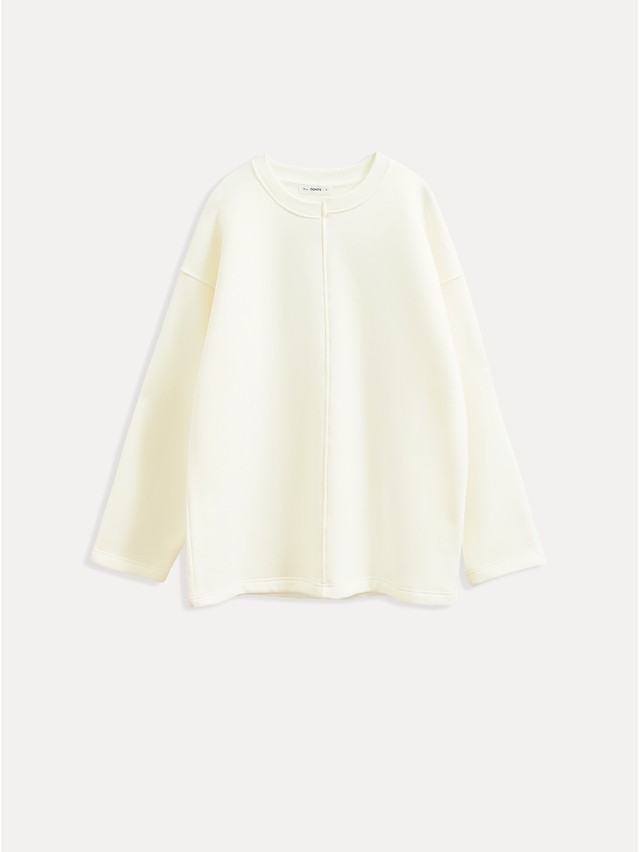 Women's polo neck shirt CONTE LD 3231, s.170-84, off-white - 1
