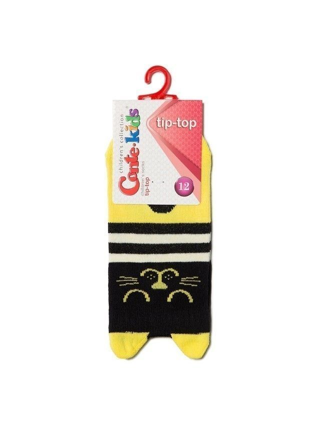 Children's socks CONTE-KIDS TIP-TOP, s.18-20, 319 yellow - 4