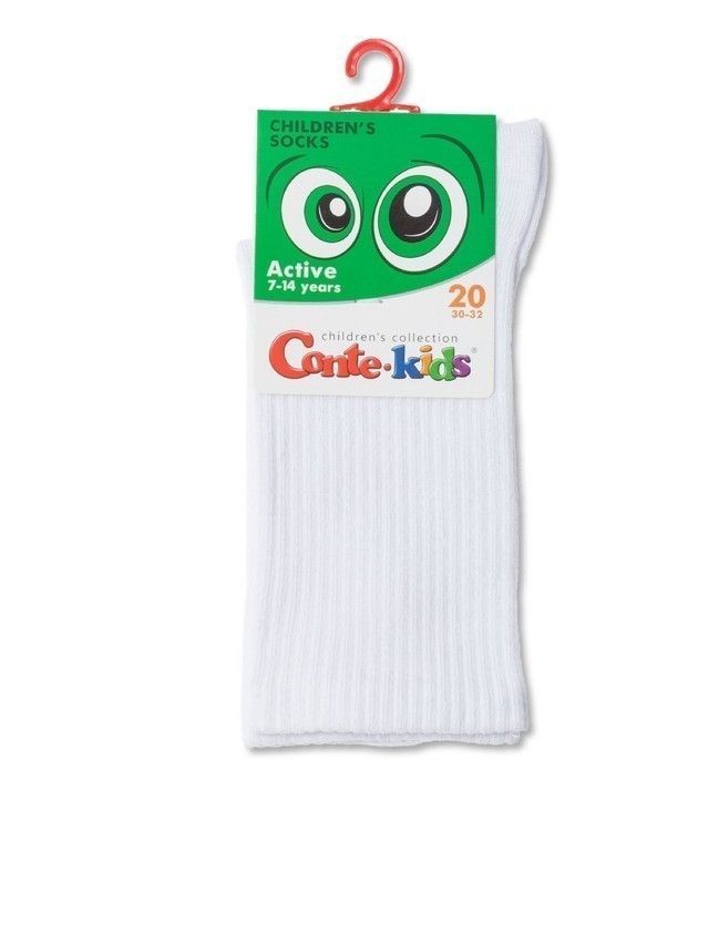 Children's socks CONTE-KIDS ACTIVE, s.24, 000 white - 5