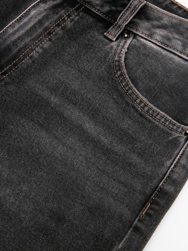Women's jeans CONTE CON-951, s.164-94, washed black - 13