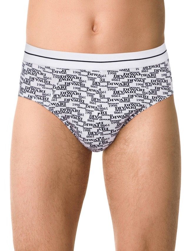 Men's underpants DIWARI SHAPE MSL 871, s.78,82, white - 1