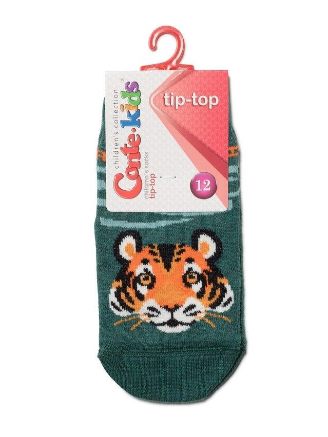Children's socks TIP-TOP (anti-slip) 7S-54SP, s. 18-20, 474 dark turquoise - 4