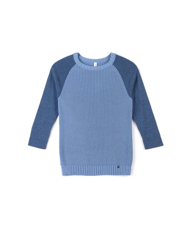 Women's polo neck shirt CONTE ELEGANT LDK027, s.158,164-84, blue - 4