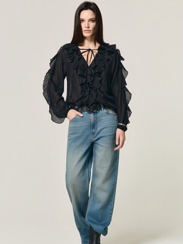 Women's blouse CONTE LBL 3523, s.170-84-90, black - 4