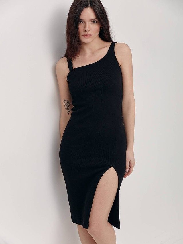 Women's gown CONTE ELEGANT LPL 1617, s.170-84-90, black - 1