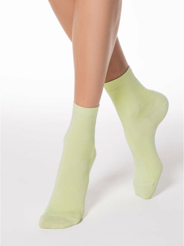 Women's socks CONTE ELEGANT CLASSIC, s.23, 000 lettuce green - 1