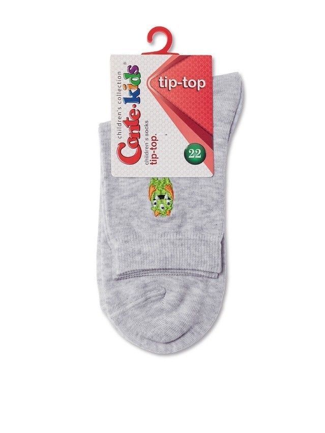 Children's socks CONTE-KIDS TIP-TOP, s.24-26, 516 light grey - 5