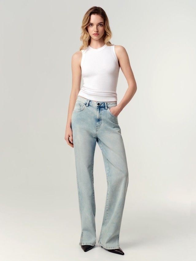Women's jeans CONTE CON-867, s.164-90, light blue - 1