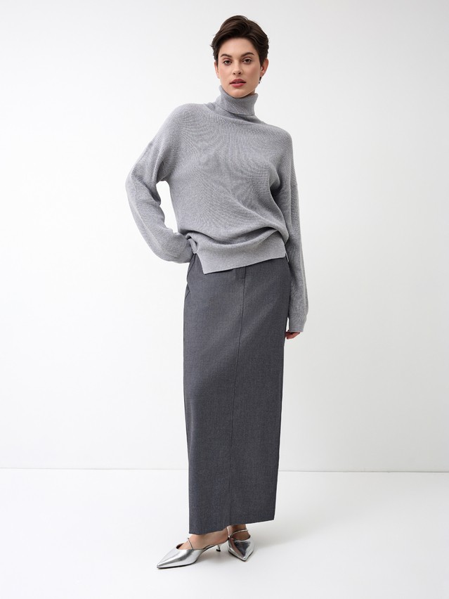Women's skirt CONTE LU 3259, s.170-90, graphite - 2