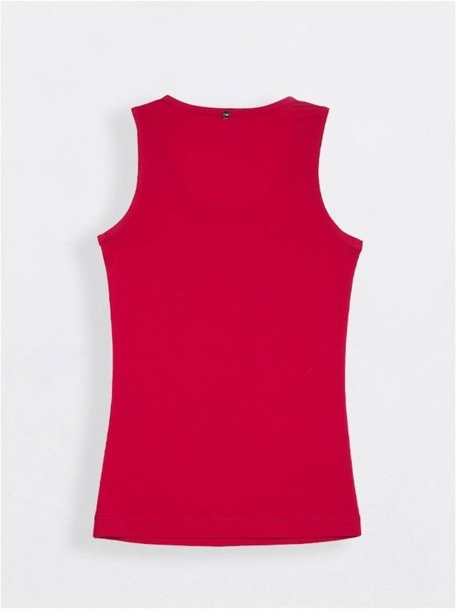 Women's polo neck shirt CONTE ELEGANT LD 928, s.170-100, risky red - 2
