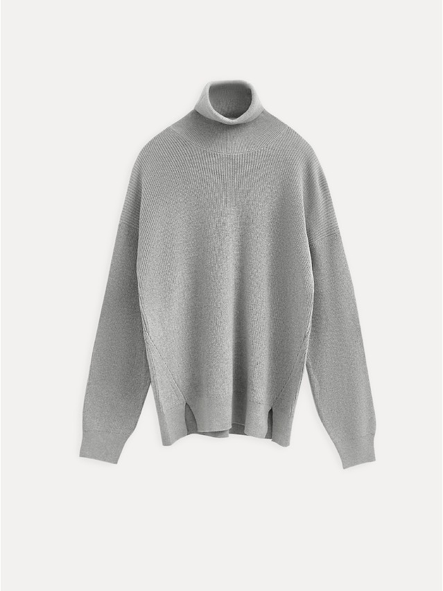 Women's pullover CONTE ELEGANT LDK24108, s.170-84, dark gray melange - 9