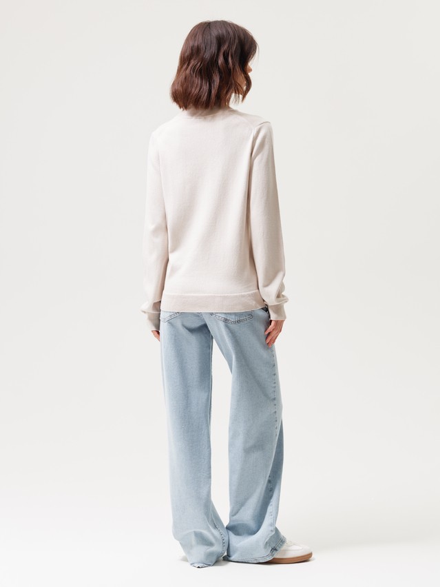 Women's pullover CONTE LDK25165, s.170-84, milky - 2