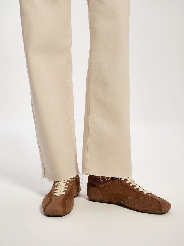 Denim trousers CONTE ELEGANT CON-735, s.170-102, ecru - 7