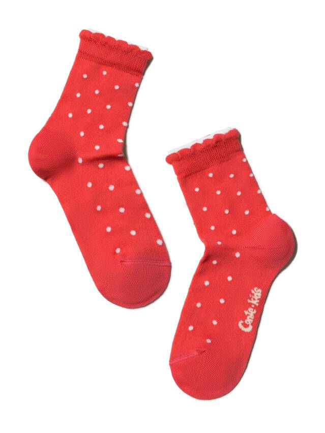 Children's socks CONTE-KIDS TIP-TOP (2 pairs),s.18-20, 705 white-red - 3
