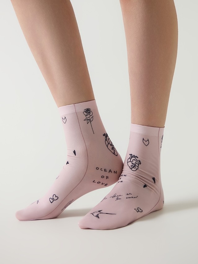 Women's socks CONTE ELEGANT FANTASY, s.23-25, 142 - 1