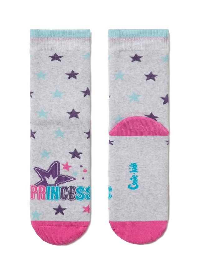 Children's socks CONTE-KIDS SOF-TIKI, s.33-35, 418 light grey - 1