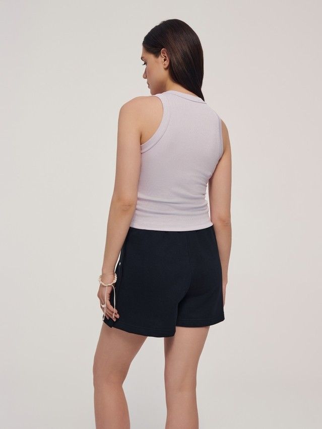 Women's polo neck shirt CONTE ELEGANT LD 2846, s.170-92, lavender - 5