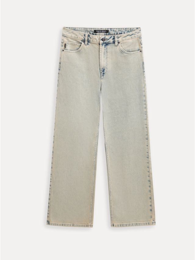 Women's jeans CONTE CON-978, s.164-90, blue beige - 9