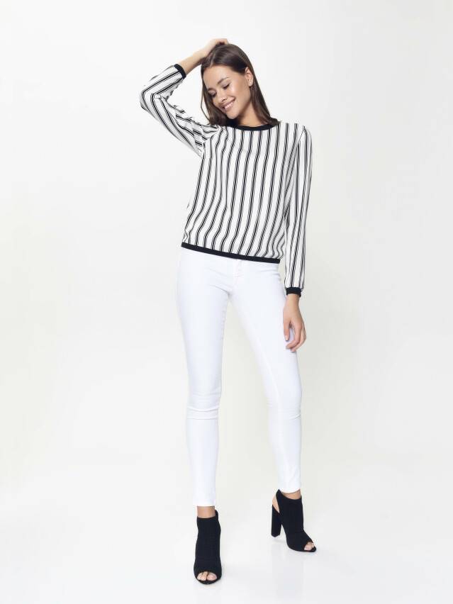 Women's shirt CE LBL 899, s.170-84-90, black-white stripes - 5