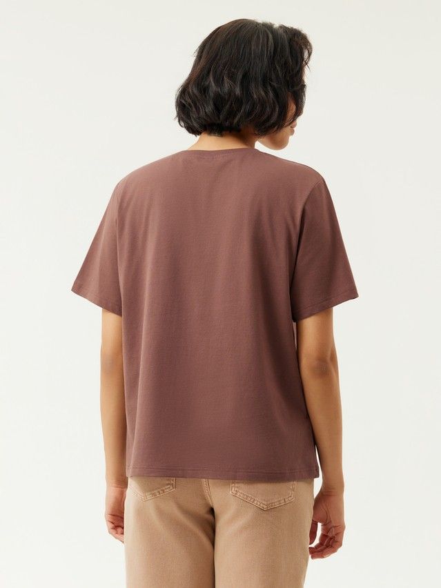 Women's jumper CONTE ELEGANT BASIC COLLECTION LD 5025, s.170-100, chocolate - 4