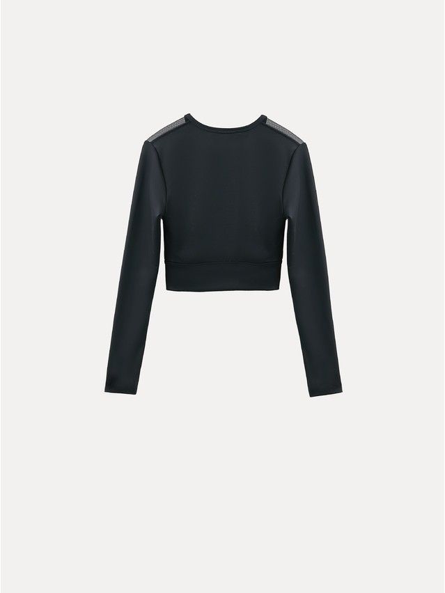 Women's polo neck shirt CONTE ELEGANT LD 3097, s.170-84, black - 5