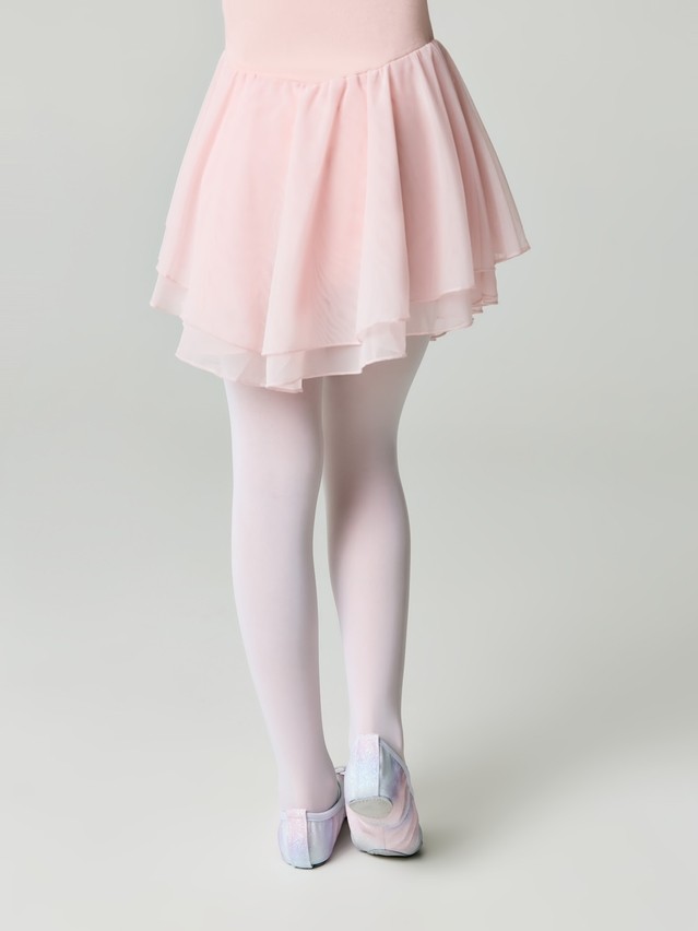 Fancy children's tights CONTE ELEGANT BALLET 40, s.104-110, bianco - 4