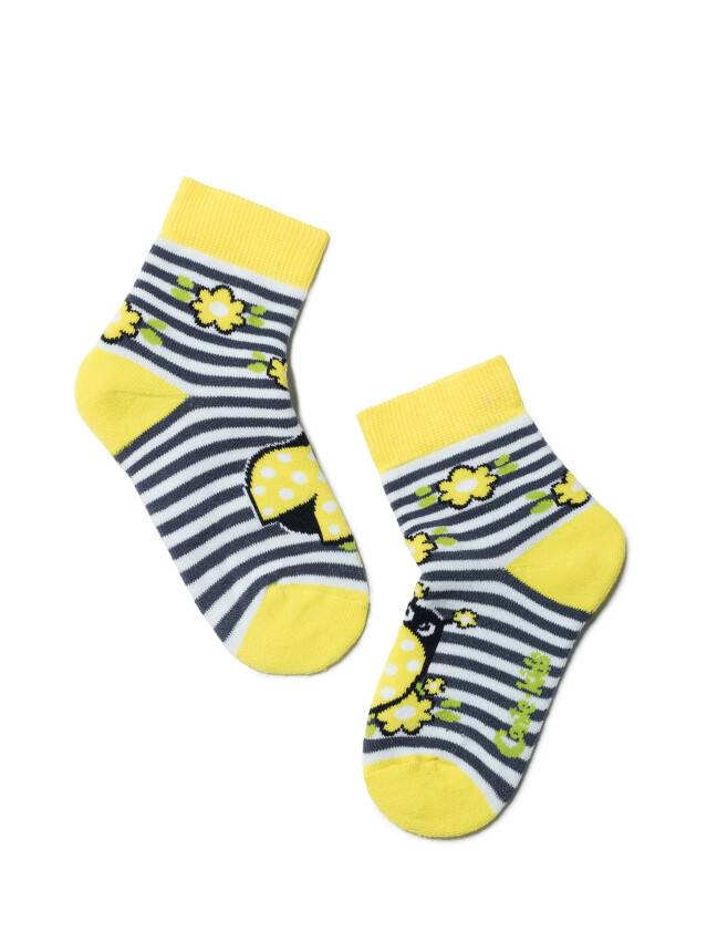 Children's socks CONTE-KIDS SOF-TIKI, s.18-20, 246 yellow - 1