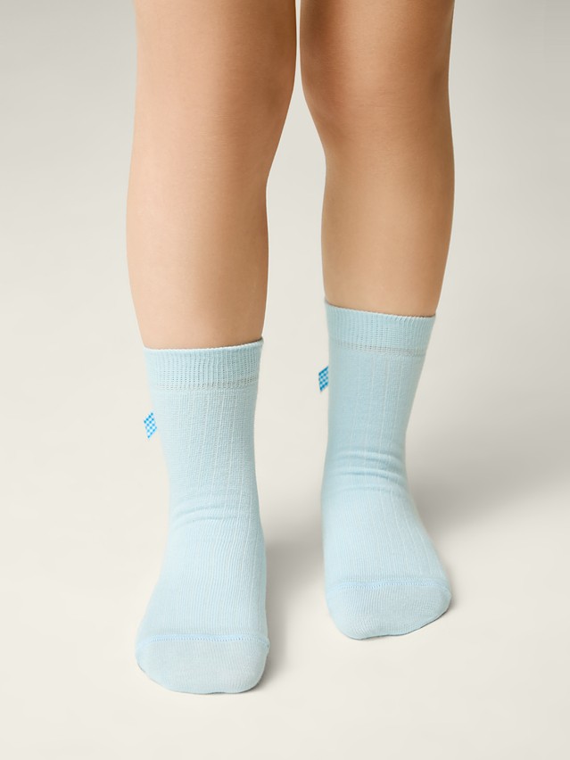 Children's socks CONTE-KIDS TIP-TOP, s.16, 109 pale turquoise - 3
