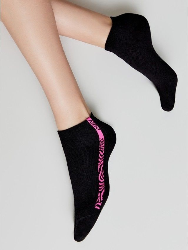 Women's socks CONTE ELEGANT ACTIVE, s.23-25, 566 black - 1