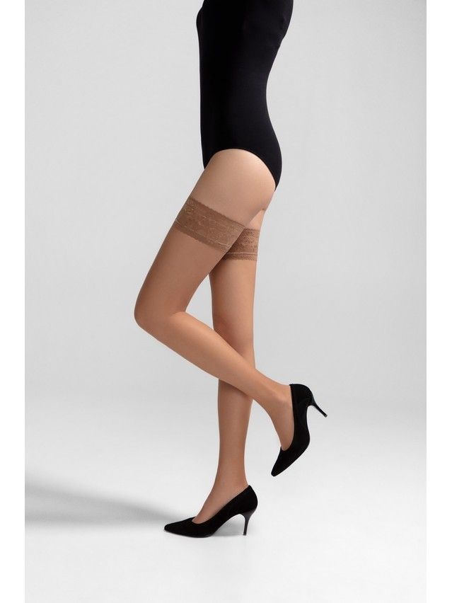 Women's stockings CONTE ELEGANT CLASS 40 ( euro-packing),s.1/2, bronz - 2