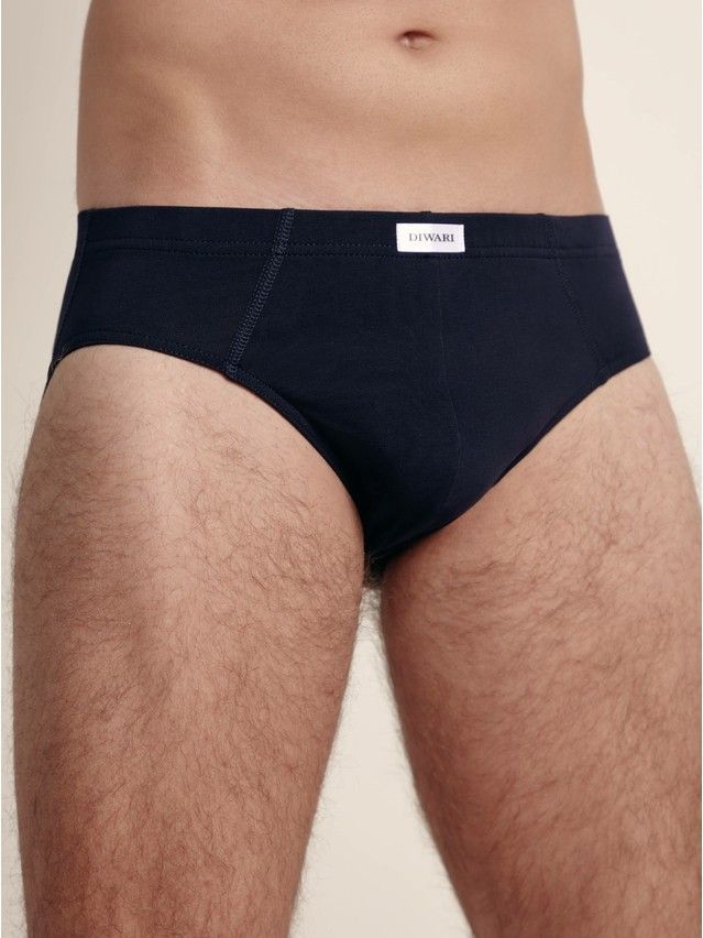 Men's underpants DiWaRi BASIC MEN MSL 2128, s.78,82, dark navy - 1