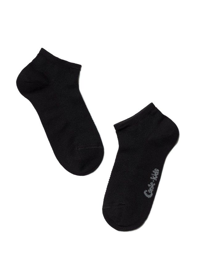 Children's socks ACTIVE (short) 19S-180SP, s. 21-23, 484 black - 1