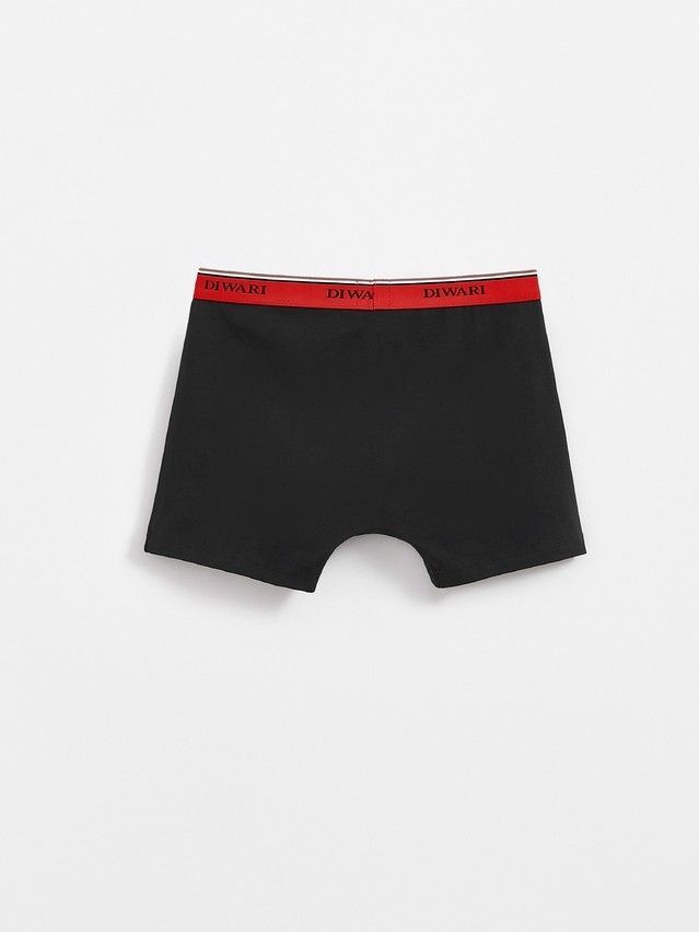 Men's underpants DIWARI PREMIUM MSH 1568, s.78,82, black-red strip - 6