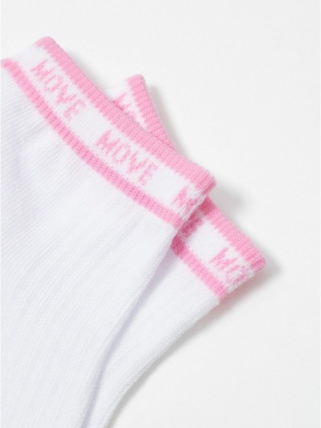 Children's socks CONTE-KIDS ACTIVE, s.16, 580 white-pink - 5