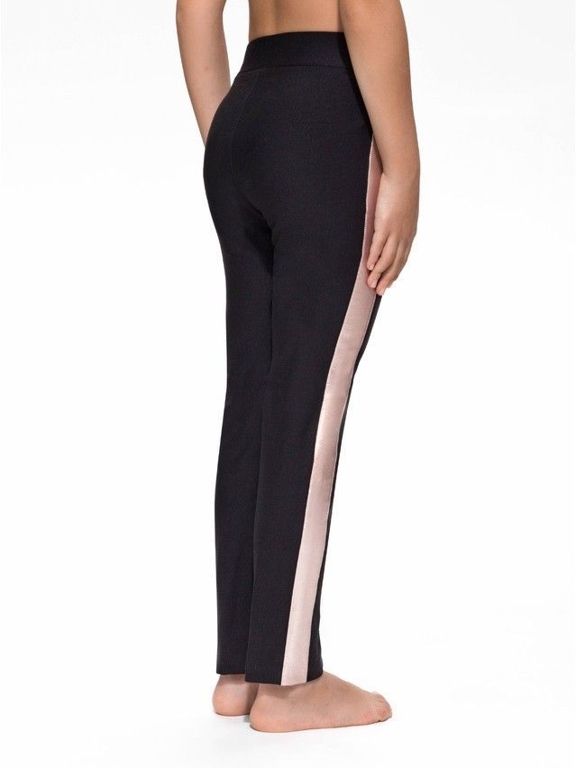 Leggings MINI URBAN NEW, s.122,128-64, nero-dusty rose - 2