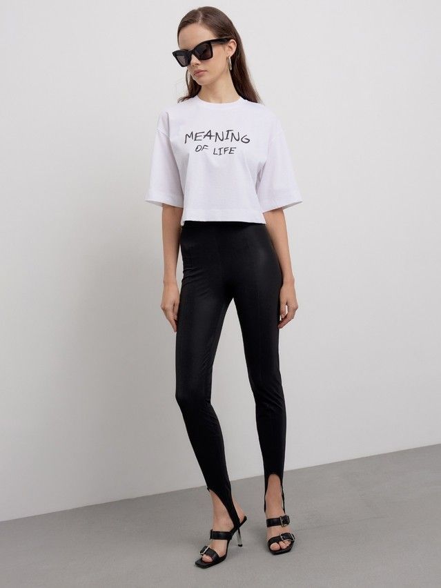 Women's leggings CONTE ELEGANT LLG 2828, s.164-84-90, black - 1