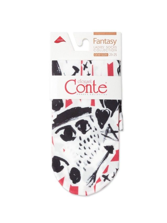 Women's socks CONTE ELEGANT FANTASY, s.23-25, 095 - 3