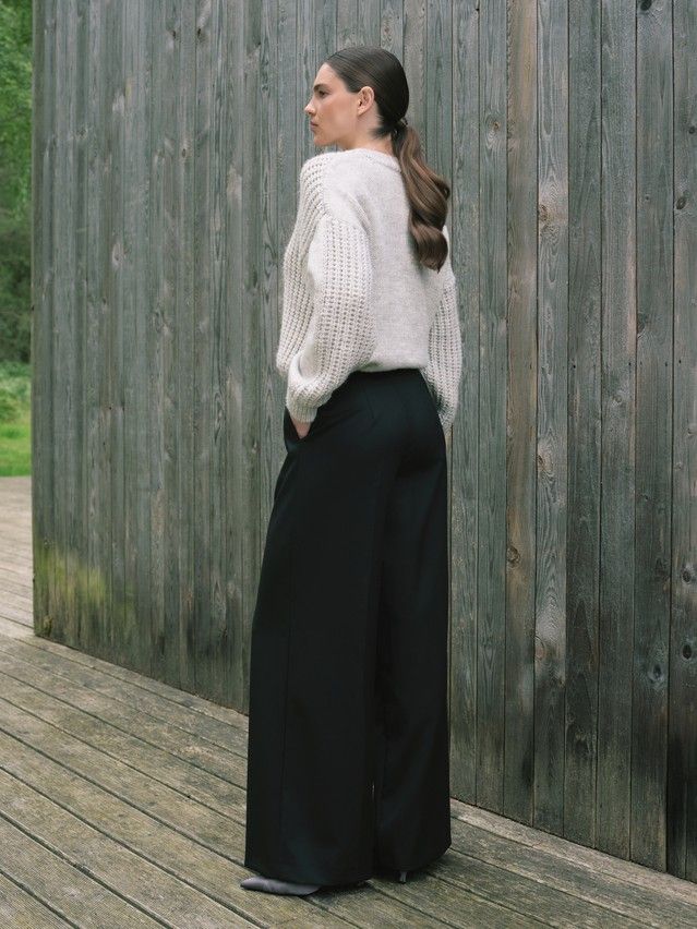 Women's trousers CONTE LBK 3258, s.170-88-94, black - 5