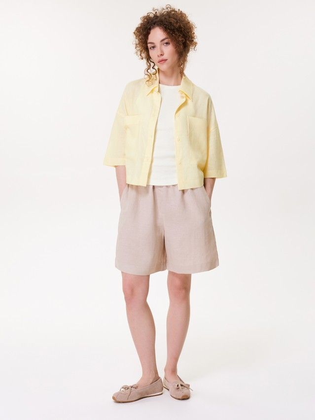 Women's shirt CONTE LRU 3585, s.170-84-90, yellow - 1