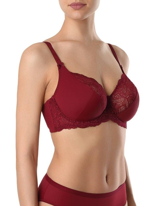 Bra CONTE ELEGANT CITY STYLE RB0009, s.75C, wine-coloured - 1