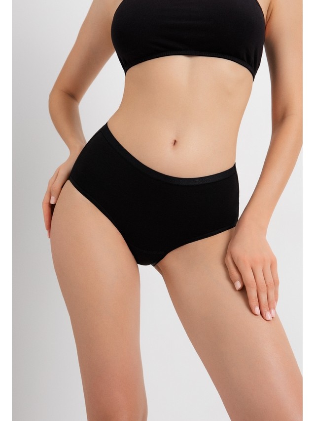 Women's panties CONTE ELEGANT COMFORT COTTON LB 5573, s.94, black - 4