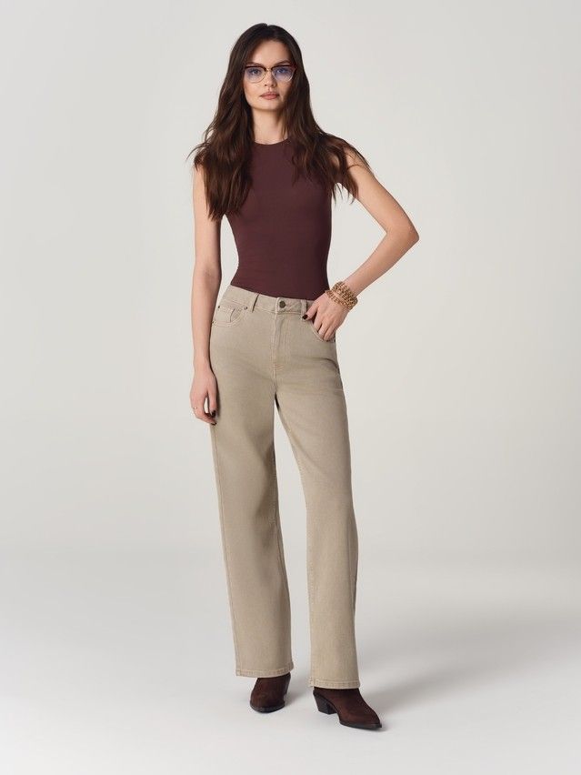 Women's jeans CONTE CON-918, s.164-90, peanut - 7