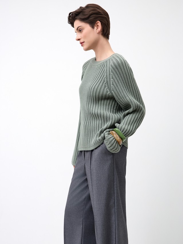 Women's pullover CONTE ELEGANT LDK24117, s.170-84, khaki - 2